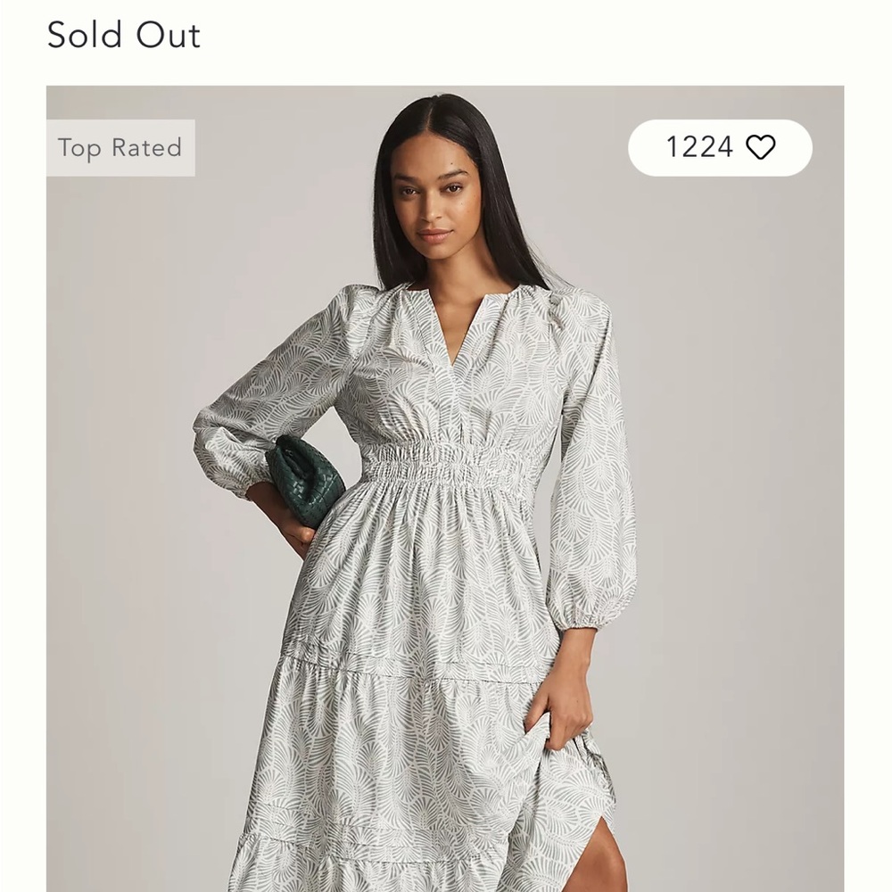 Anthropologie Somerset Long Sleeve Dress x LoverlyGrey- SOLD OUT